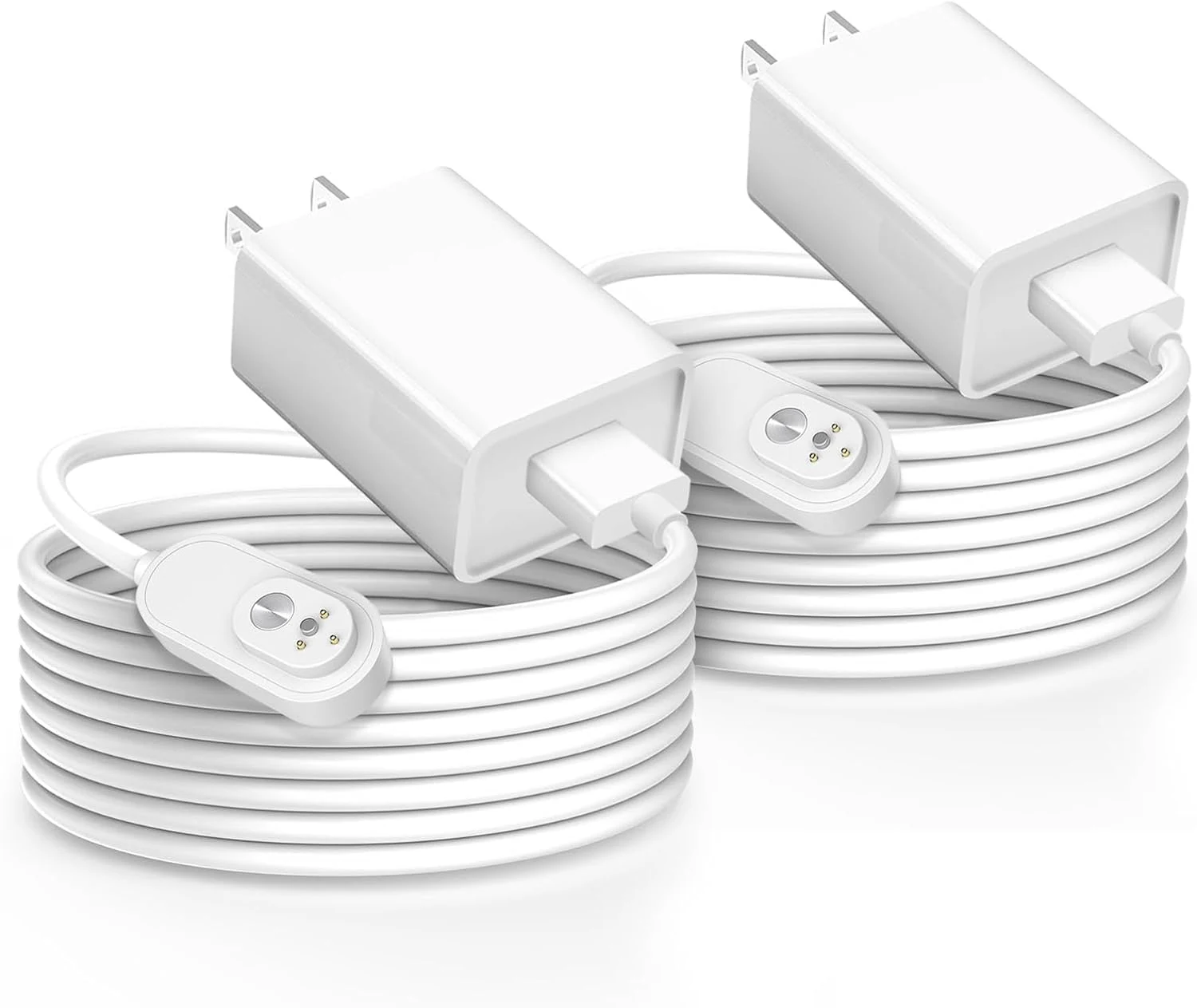 Arlo Camera Charger 10FT 2 Pack Compatible with Arlo Pro 5S 2K, Pro 4, Pro 3, Ultra 2, Ultra, Floodlight, Go 2