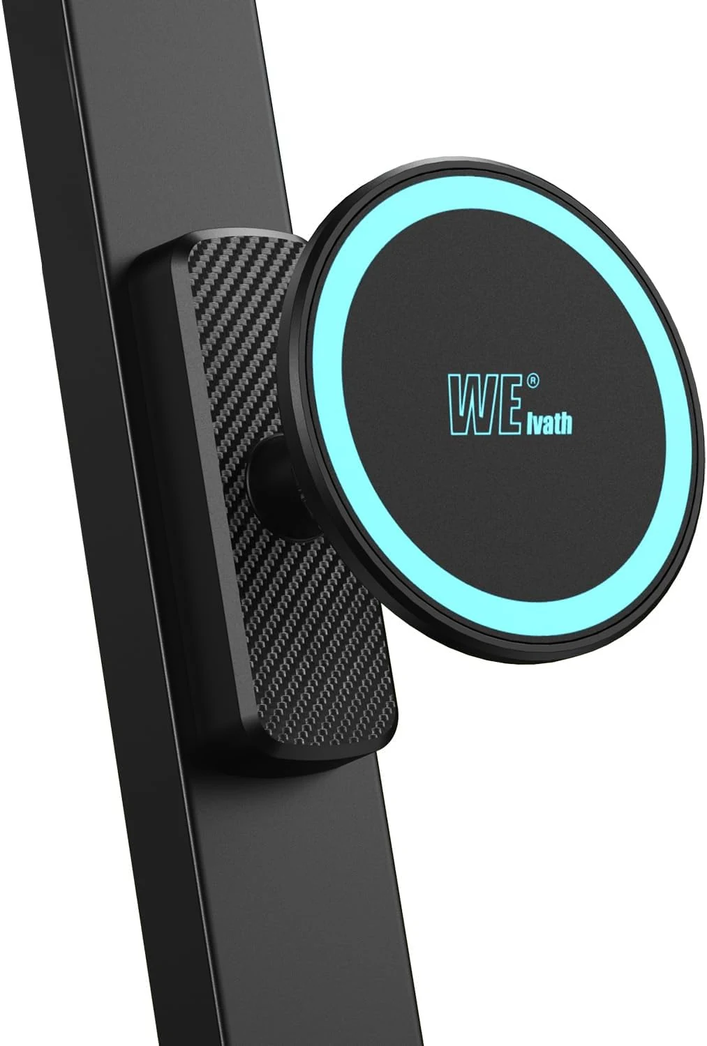 Dual Magnetic Phone Holder for Gym, Workout, Kitchen or Any Metal Surface