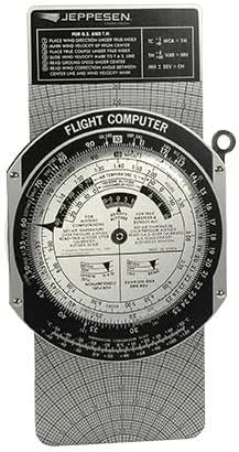 Jeppesen Metal CSG E6-B, Non-Glare Finish, Instruction Manual, Carrying Case