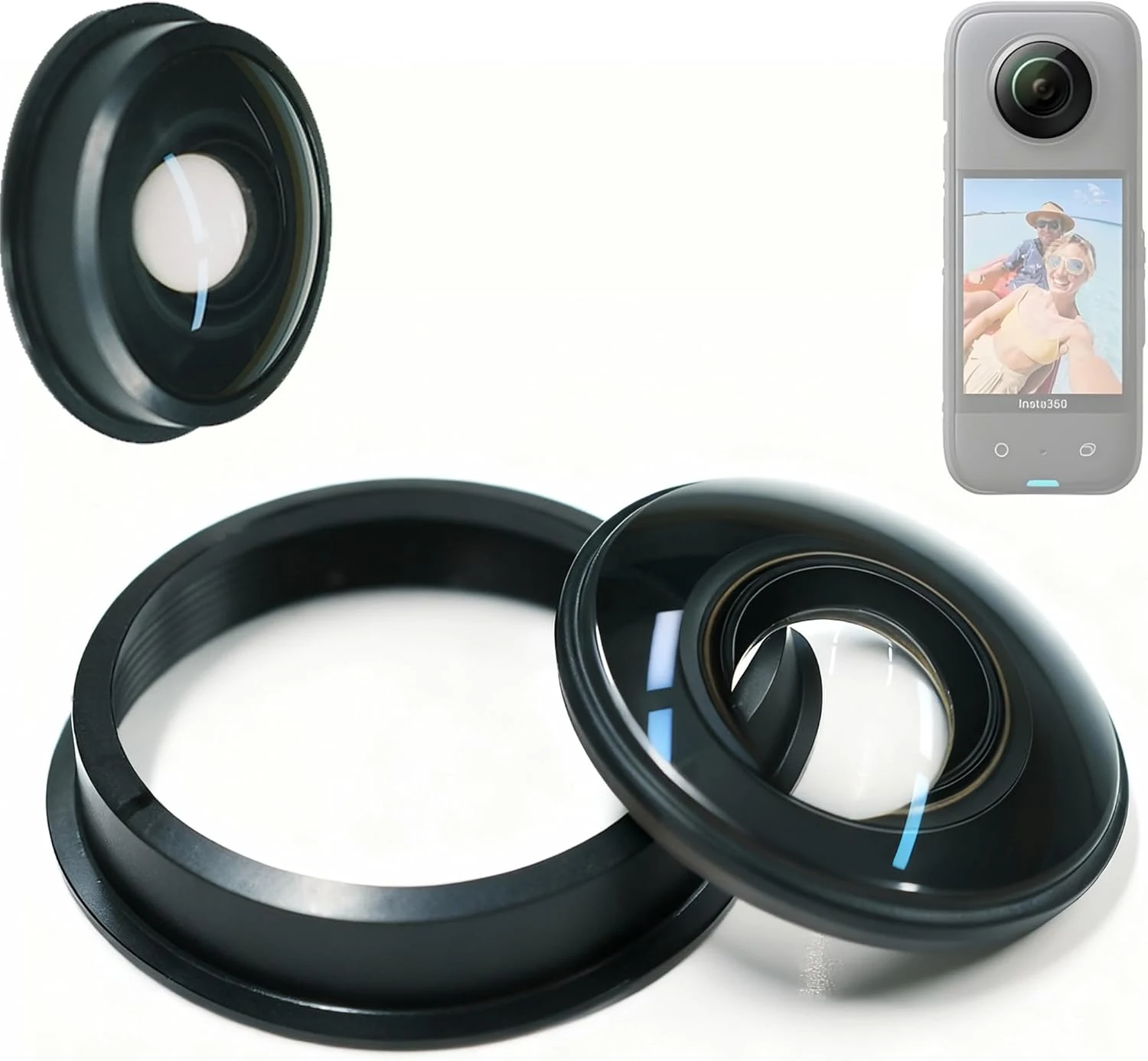 Koulele Replacement Camera Lens Repair Part for Insta360 X3 Camera