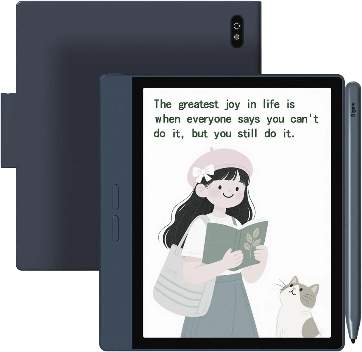 Bigme 7 Inch Color eBook Reader with Stylus for Note-Taking, 4G Connectivity, 8+128GB