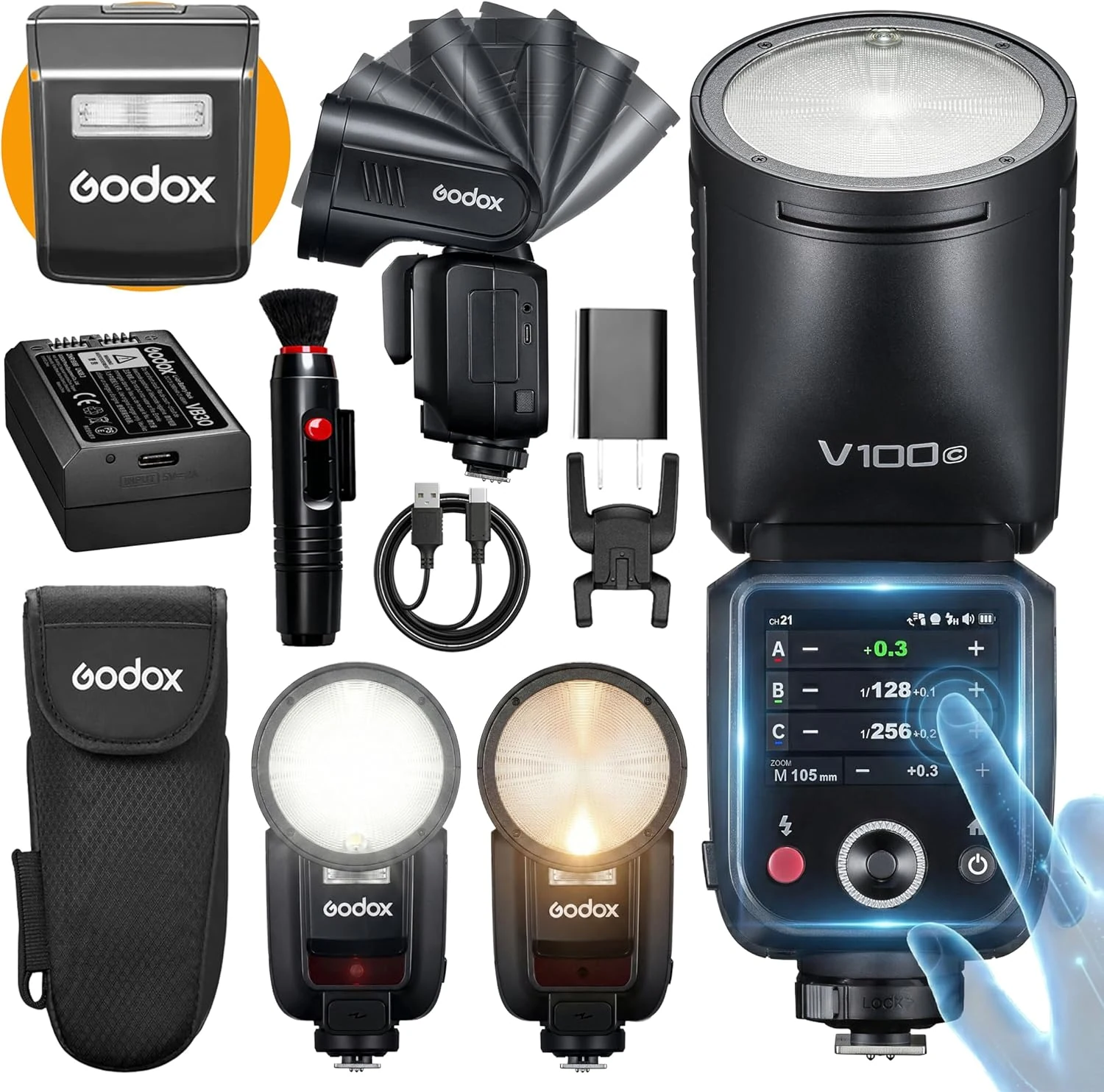 GODOX V100 C Godox Flash for Canon review