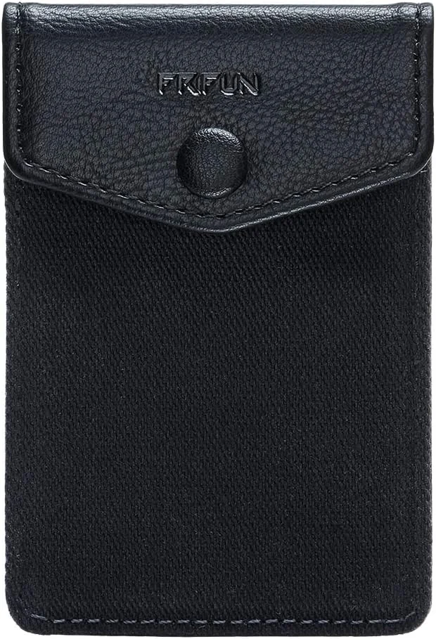 Ultra-Slim Self Adhesive Credit Card Leather Wallet