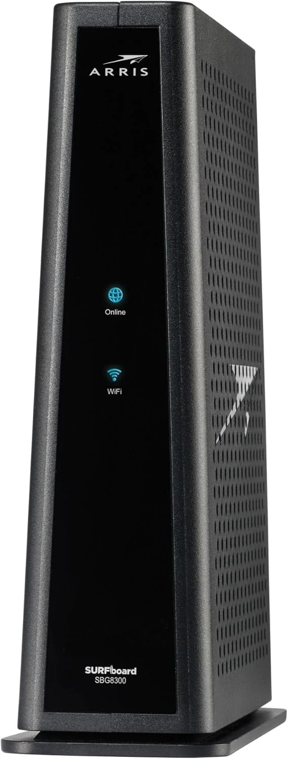 Arris (SBG8300-RB) - Cable Modem Router Combo - Fast DOCSIS 3.1 Gigabit & AC2350 WiFi,Comcast Xfinity, Cox, Spectrum & More, 1 Gbps Max Internet Speeds, 4 OFDM Channels - Renewed