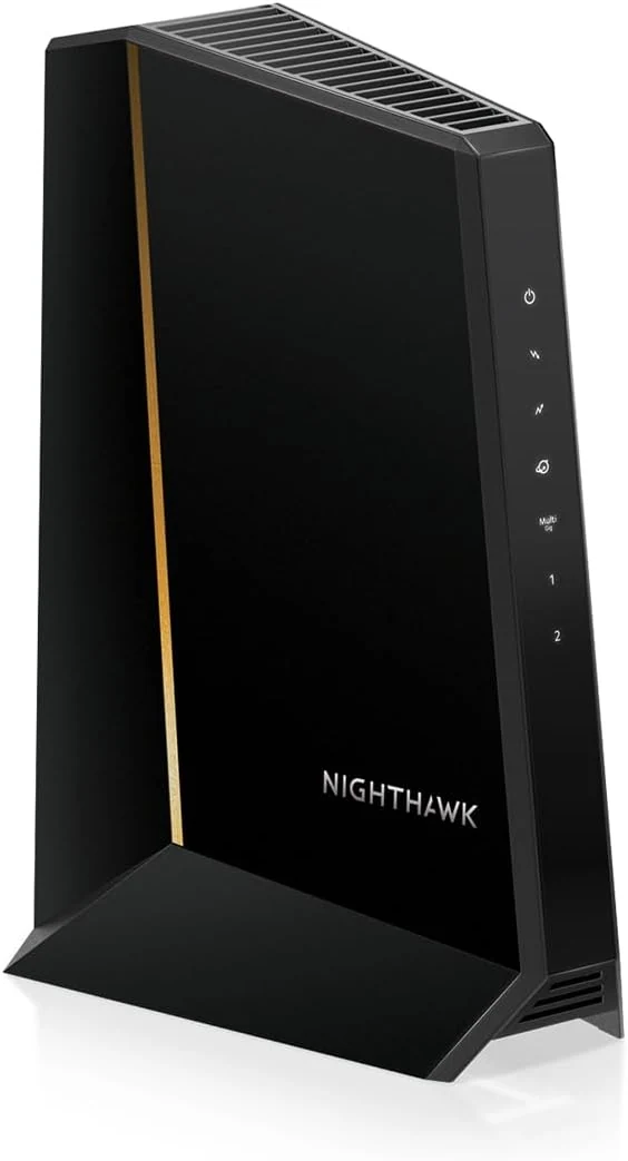 NETGEAR CM3000-100NAR Nighthawk CM3000 DOCSIS 3.1 Mid/high-Split Cable Modem, Up to 2.5Gbps, Black - Certified Refurbished