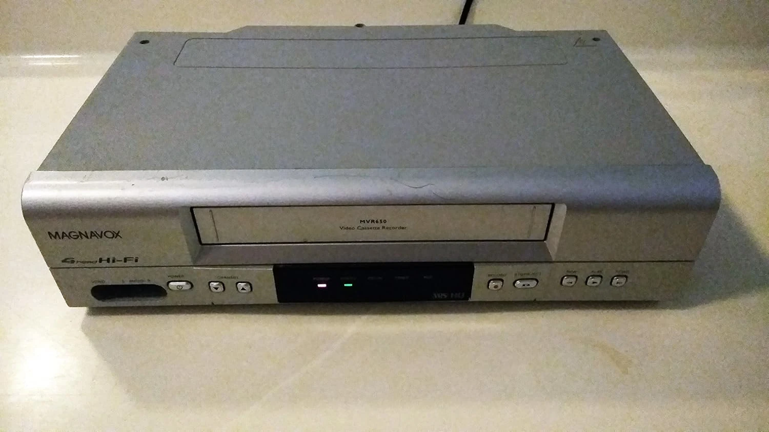 Magnavox MVR650MG 4-Head Hi-Fi VCR
