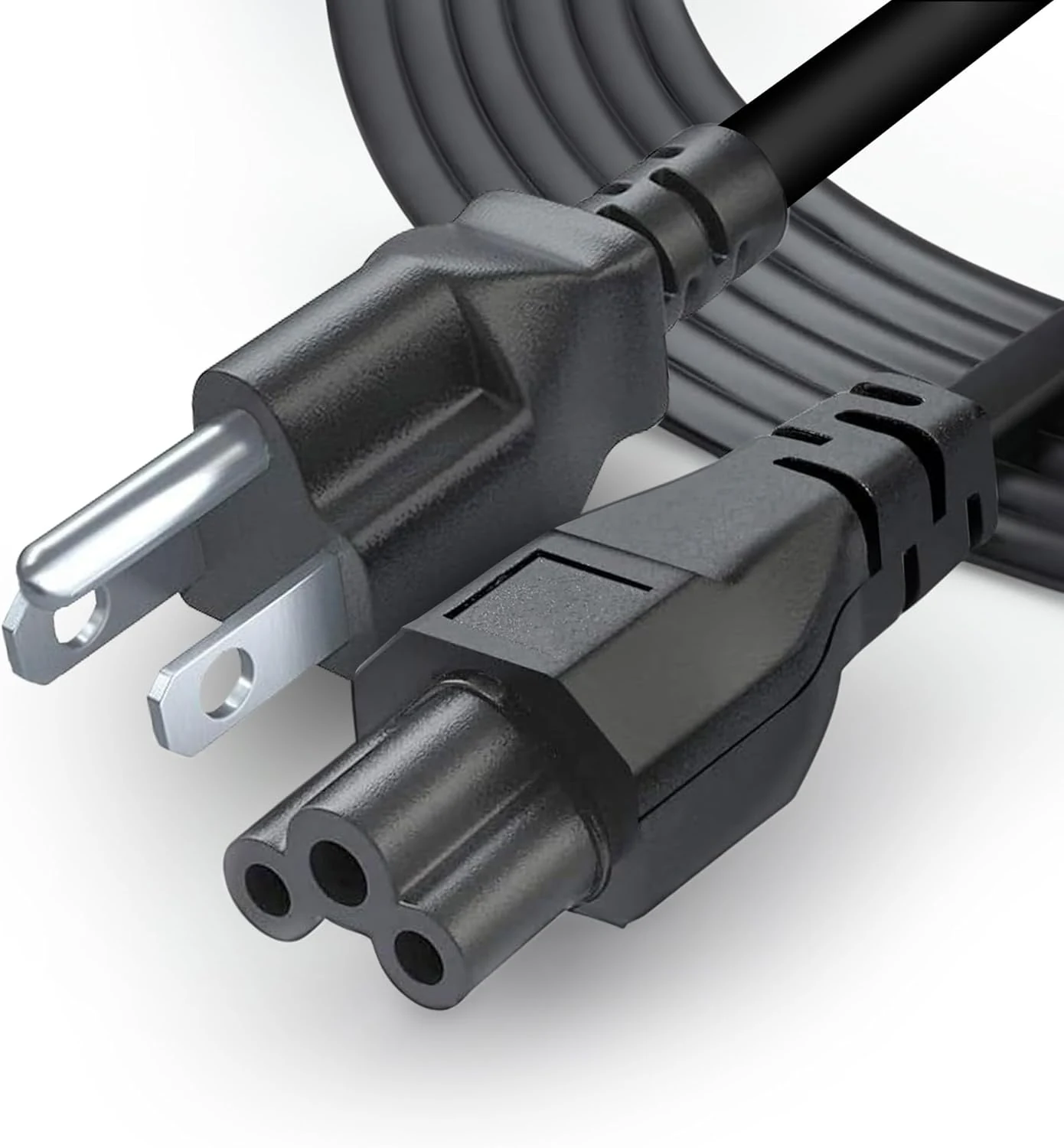 3 Prong AC Laptop Power Cord 5Ft Universal Power Cable