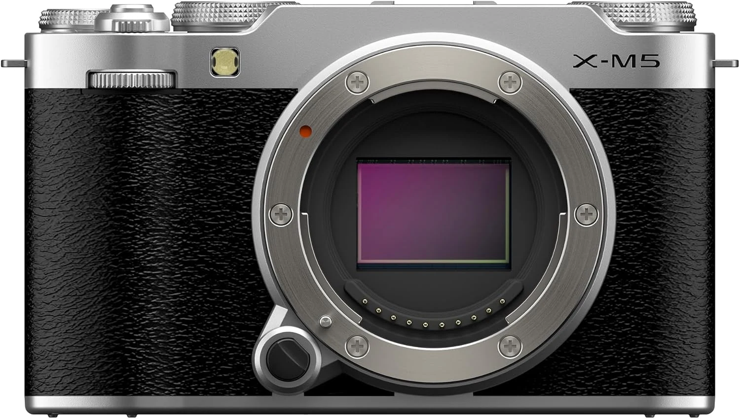 FUJIFILM X-M5 Mirrorless Digital Camera Body – Silver
