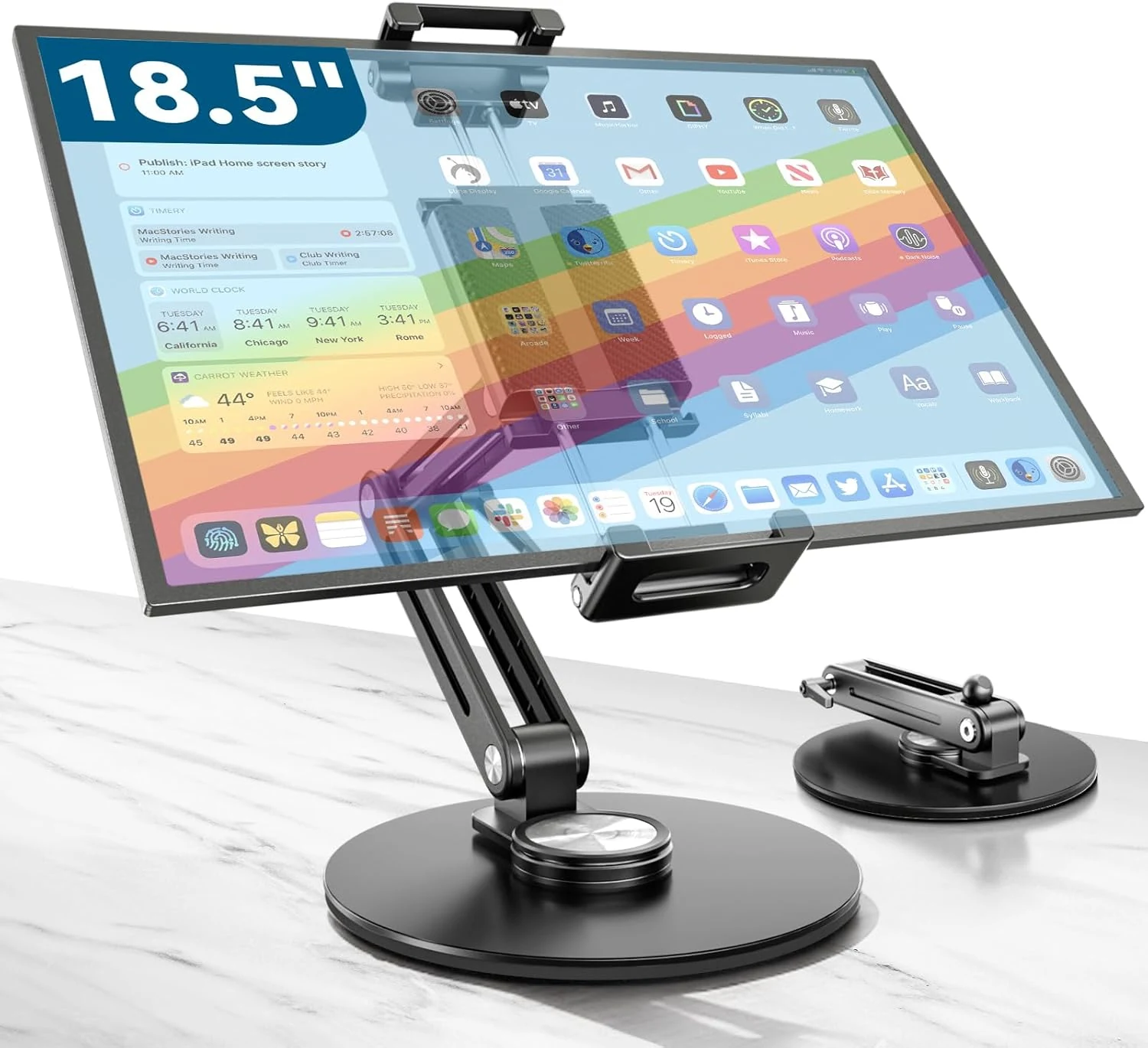 Jakeko Portable Monitor Stand Large Clamp