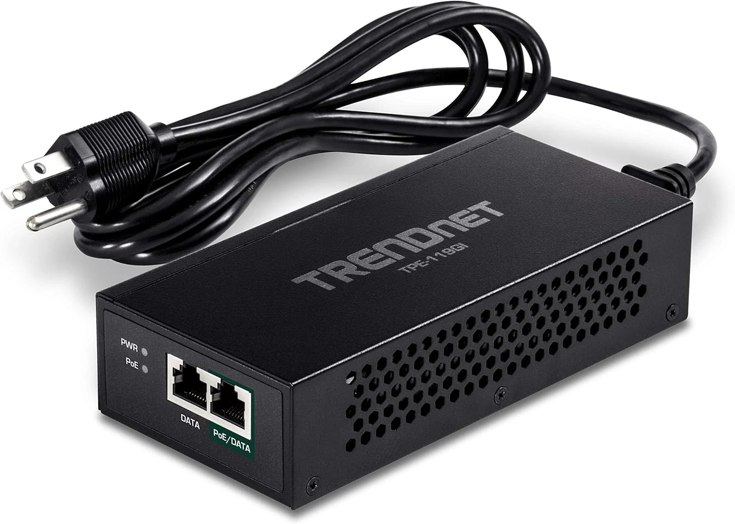 TRENDnet Gigabit PoE++ Injector, Convert A Non-PoE Port to A PoE++ Gigabit Port (TPE-119GI)