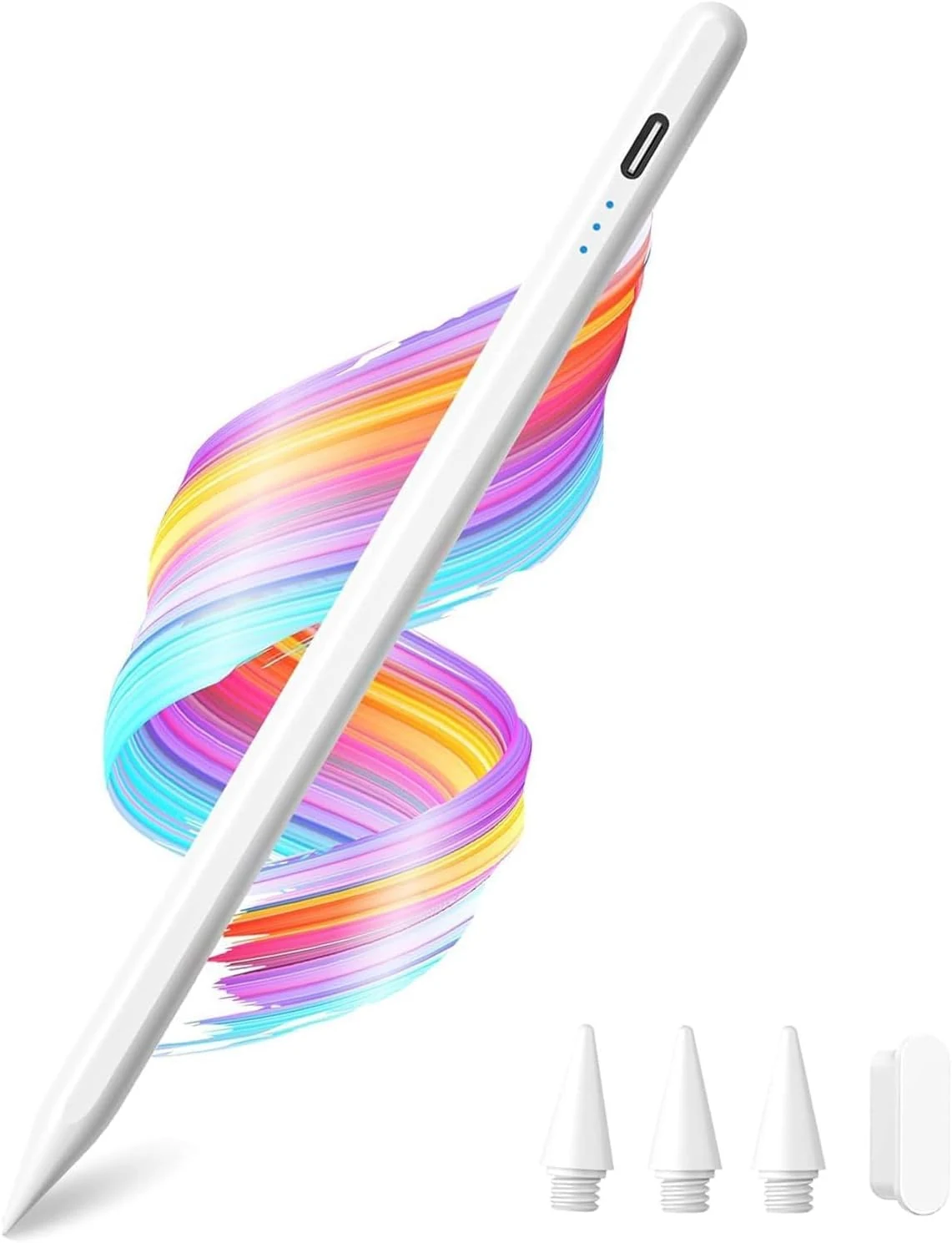 Stylus Pen for Apple iPad A16/11th 2026-2018 iPad Pencil A16/11/10/9/8/7/6,Air 11"/13" M4/M3/M2/5th-3rd,Pro 13"/12.9"/11"/M5/M4,Mini A17 Pro/6/5th