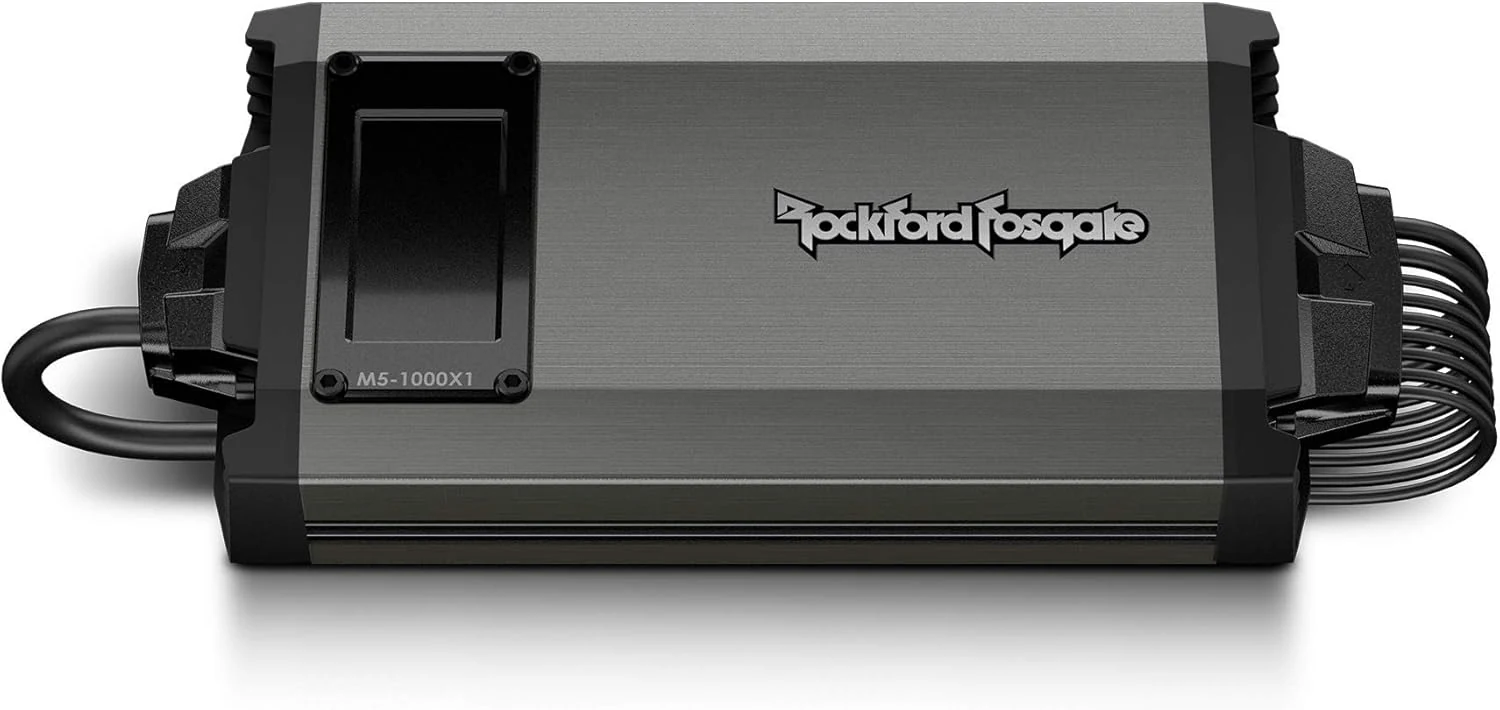 Rockford Fosgate M5-1000X1 IPX6 Element Ready 1000-Watt Mono Marine Amplifier