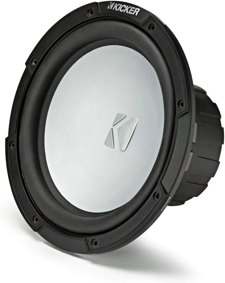 KICKER KMF10 10-inch (25cm) Weather-Proof Subwoofer for Freeair Applications, 2-Ohm