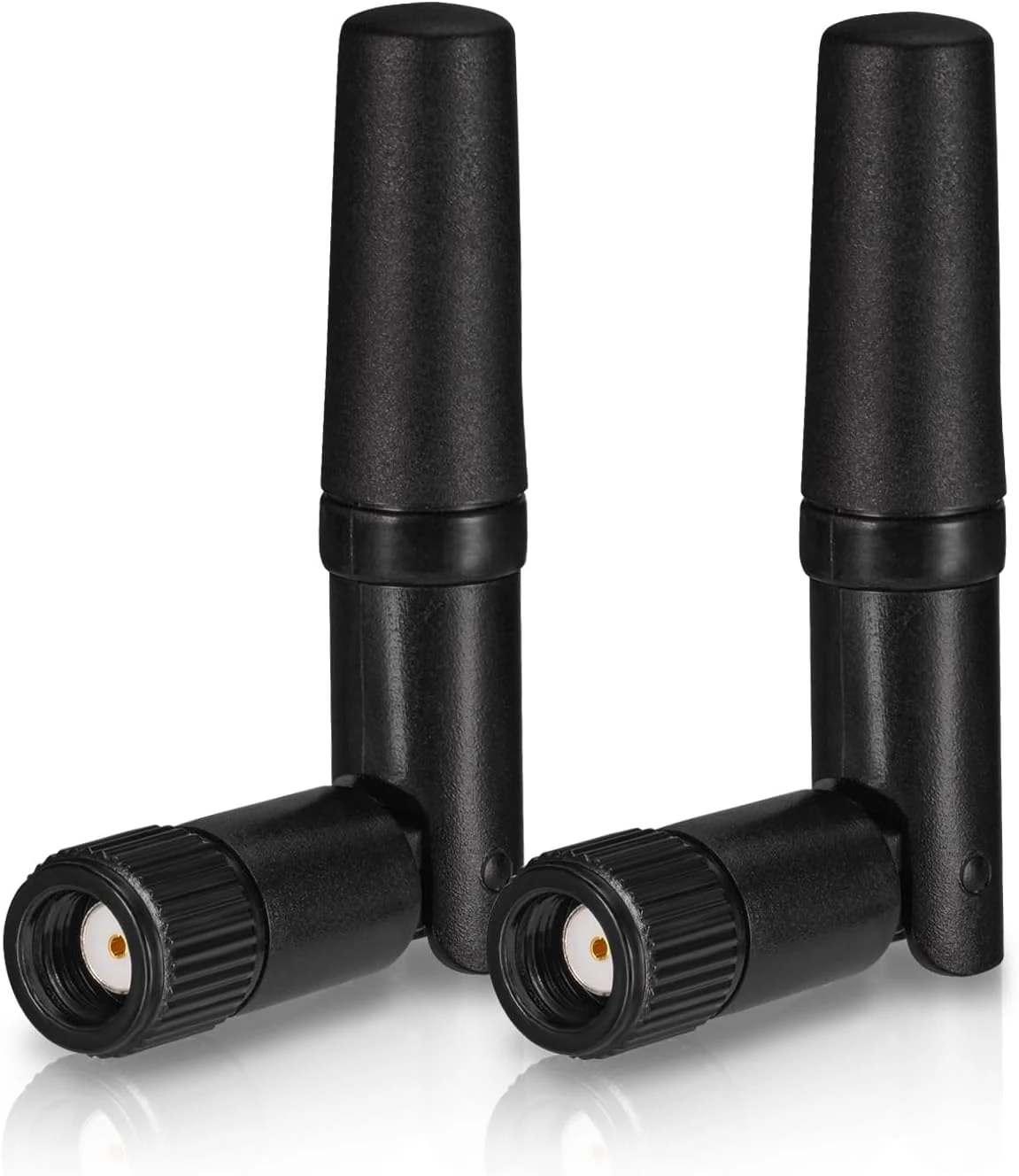 Eightwood Small WiFi Antenna Dual Band 2.4GHz 5GHz RP-SMA Antenna (2-Pack)